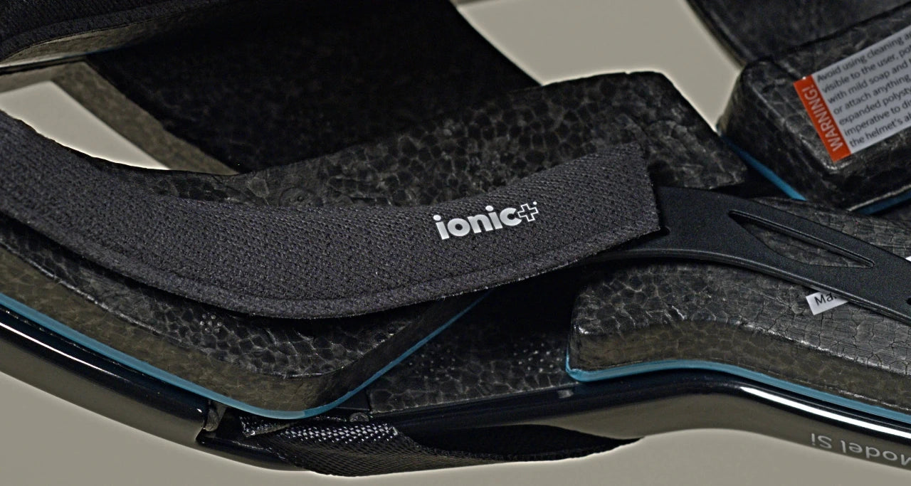Close-up of the IONIC + padding.