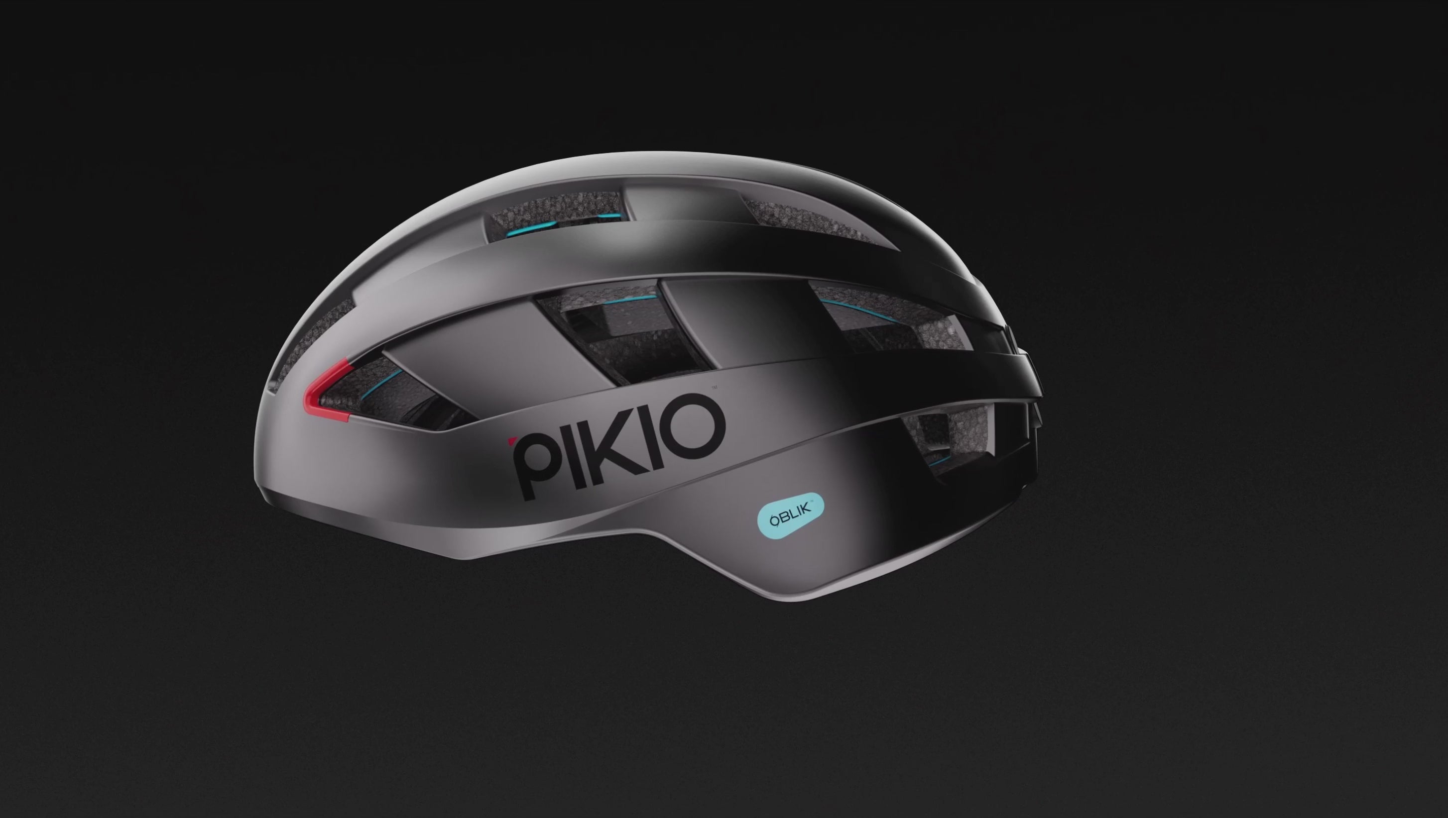 Load video: Cross section of gray PIKIO Si equipped with OBLIK technology